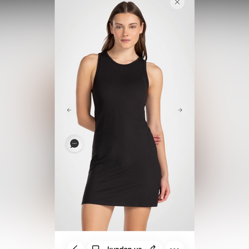 Kyodan Classic Black Midi Dress